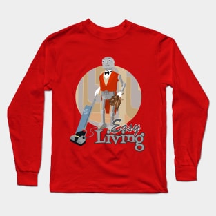 Horizons Robot Butler: Easy Living Long Sleeve T-Shirt